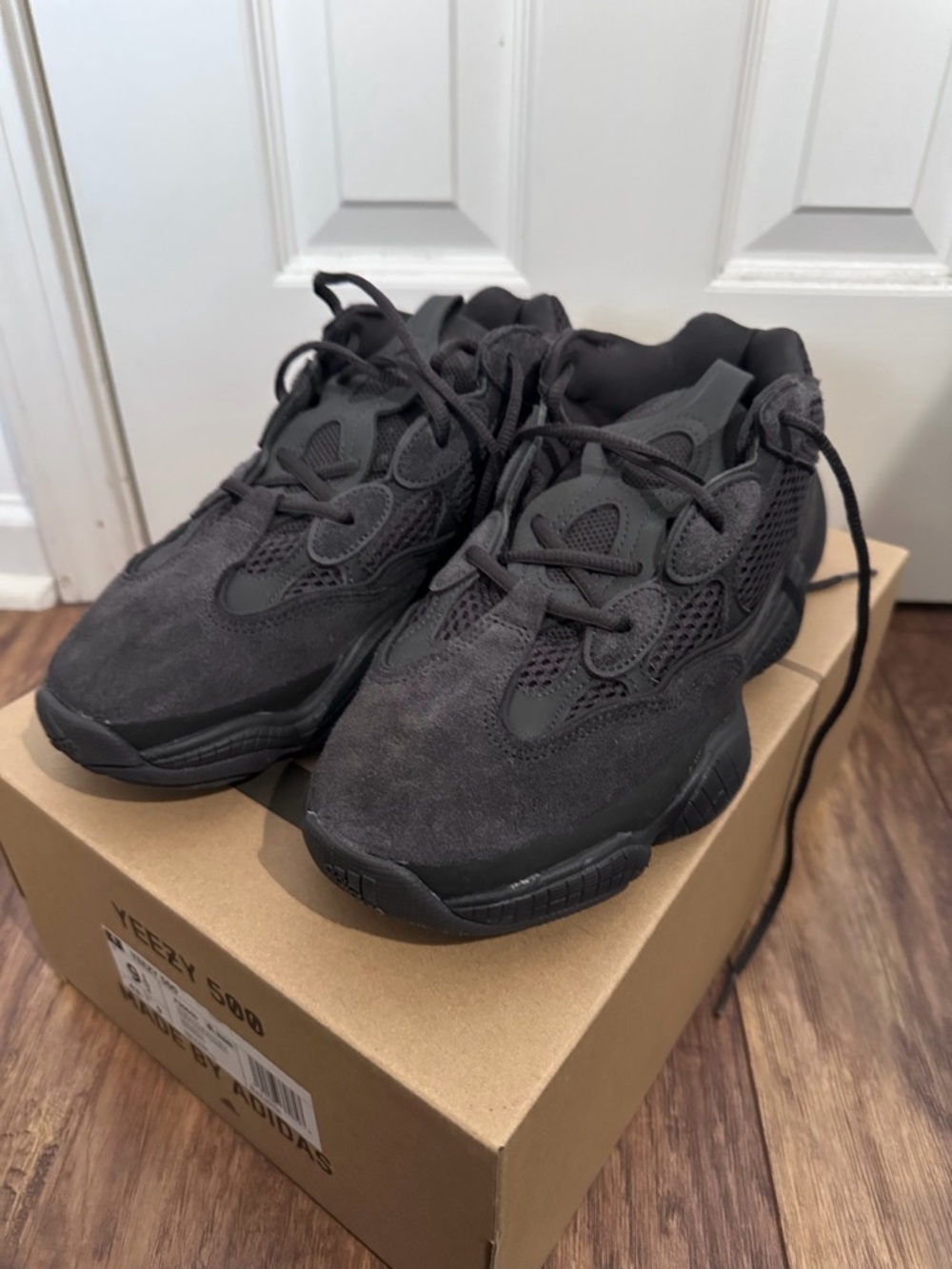 Yeezy 500 Black Sneakers